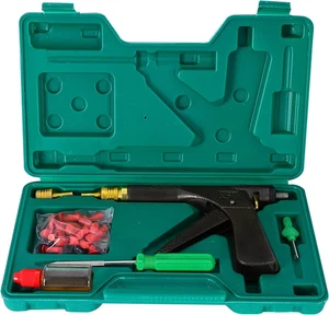 Videopup Tire Repair Kit, Tire Plug Kit Heavy Duty Professional, Deluxe Tubeless - Picture 1 of 12