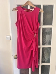 Ladies Pink Shift Dress Size Medium Michael Kors - Picture 1 of 7