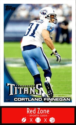 2010 Topps - #165 Cortland Finnegan NM Set Break. - Image 1 of 2