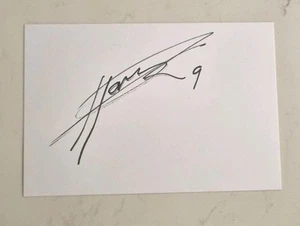 Harley Reid West Coast Signed 6x4 Index Card Afl Football No.1 Draft Pick - Picture 1 of 2