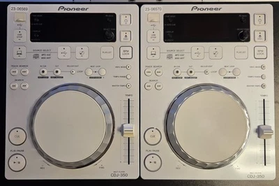 Pioneer CDJ 350 in Weiß + OVP - 2 Stück - Bild 1 von 4
