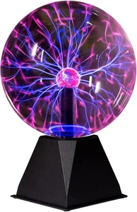 7 Inch Plasma Ball, Plasma Lamp/Light, Plasma Electric Nebula Lightening Ball, T - Picture 1 of 12