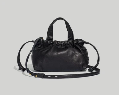 NEW Madewell Women's The Piazza Mini Crossbody Bag True Black - Image 1 of 4