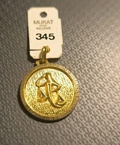 Murat Pendentif Signe Astrologique / Signe du Zodiaque BALANCE  - Picture 1 of 3