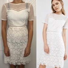 reiss flora feather dress