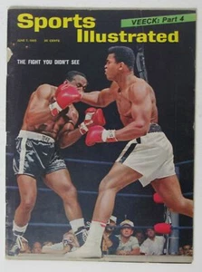Muhammad Ali Fight 1965 Sports Illustrated 6/7/65 NO LABEL 144959 - Picture 1 of 1
