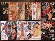 Playboy Magazine Lot 2004-2005 Jenny McCarthy Pamela Anderson 50th Anniversary