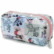 LeSportsac Mickey&Friends Mickey Patchwork RECTANGULAR COSMETIC 6511 G786 JAPAN