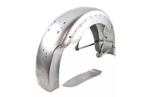 1939-1947 Harley Davidson FL EL Knucklehead UL Raw Rigid Rear Fender Assembly - Picture 1 of 4