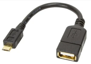 USB-OTG Adapter-Kabel Micro-USB zu USB-Buchse Typ A und mehr... Top :-) - Bild 1 von 4