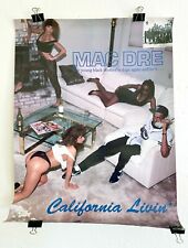 *ORIGINAL* 1991 Mac Dre "California Livin'" Strictly Business poster, very rare