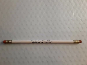 Vintage Neuheit politische Werbung Bleistift Roscoe H. Emley - Bild 1 von 4