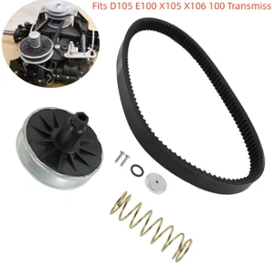 Kit de polea variadora de transmisión secundaria para John Deere D105 E100 MIA12482 - Imagen 1 de 15