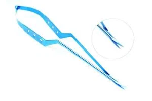 Yasargil Micro Scissor Curved & Straight Set 22cm - 8Inch Neurosurgical 2Pcs - Picture 1 of 7