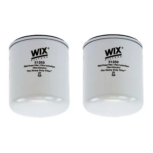 WIX Pair Set of 2 Hydraulic Filters (Spin-On) - Picture 1 of 1
