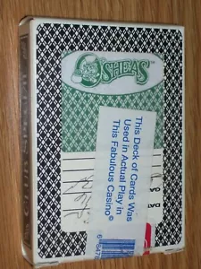 DECK OF CASINO CARDS FROM OSHEAS CASINO LAS VEGAS - Picture 1 of 1