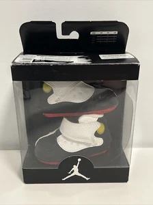 Nike Air Jordan Retro XIII 13 Black White Red Baby Shoes Size 1C Preowned - Picture 1 of 8