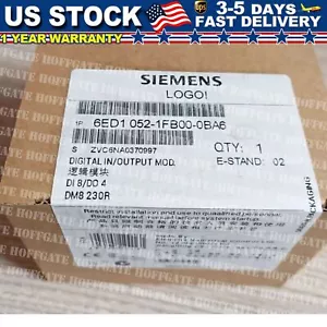 New Siemens 6ED1052-1FB00-0BA6 6ED10521FB000BA6 LOGO 230 RC logic module - Picture 1 of 2