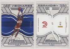 2015-16 Panini Clear Vision Visionaries Blue /149 Dominique Wilkins #14 HOF