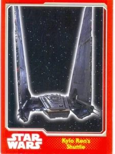 Topps:2015 Journey To The Force Awakens - Kylo Ren's Shuttle #159 - Picture 1 of 1