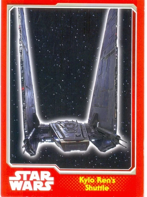 Topps:2015 Journey To The Force Awakens - Kylo Ren's Shuttle #159 - Image 1 of 1