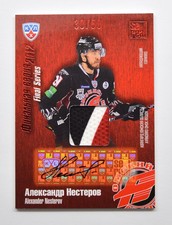 2012-13 KHL Gold Collection Auto & Jersey #FSA-J28 Alexander Nesterov 30/50
