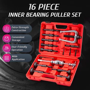 16 Pieces Bearing Extractor Set Inner Internal Blind Remover Set Bushing Puller - Picture 1 of 11