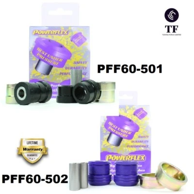 Powerflex Boccole Braccio Anteriore PFF60-501/502 Per Renault Megane 2 RS 225 R26 & Cup - Immagine 1 di 4