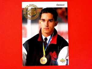 1993 UPPER DECK EISHOCKEY USA NHLPA Nr. 250 WORLD JUNIOR CHAMPIONSHIPS - Bild 1 von 1
