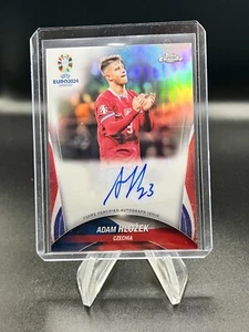 2023-24 Topps Chrome UEFA Euro Adam Hlozek Auto #CA-AH - Picture 1 of 2