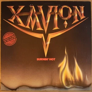 XAVION - BURNIN' HOT - Vinyl LP - Polydor - 1984 - VG FREE POSTAGE (2550) - Picture 1 of 5