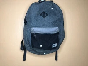 Herschel Supply Co Backpack Corduroy Grey Black 21L - Picture 1 of 12