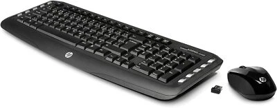 New Sealed HP Wireless Classic Desktop Keyboard and Mouse LV290AA Black - Image 1 of 2