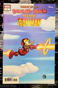 WHAT IF DONALD DUCK BECAME IRON MAN #1 SKOTTIE YOUNG VAR MARVEL 05/28/2025 - Bild 1 von 7
