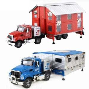 Alloy Diecast American Motor Homes Truck 1:50 Folding RV Vehicle Model Gift Toy - Picture 1 of 15