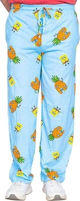 Adult Unisex Spongebob Squarepants Pineapple Bikini Bottom Lounge Pants - Image 1 of 4