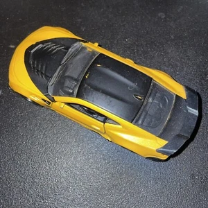 Transformers 5 Bumblebee 2016 Chevy Camaro Yellow Black Diecast 1:32 Jada Toys - Picture 1 of 6