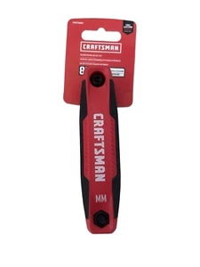 Craftsman Hex Key Set Folding Metric 1.5-8mm Lifetime Warranty 8 Tools New - Picture 1 of 3
