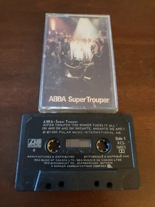 ABBA K7 " Super Trouper " ATLANTIC Canada 1980' - Picture 1 of 2