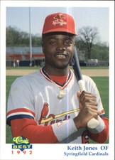 1992 Springfield Cardinals Classic/Best #10 Keith Jones