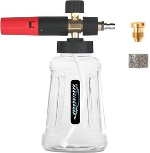 DANCINGBOAR Verbesserte Schaumkanone Schneeschaumlanze, 1L Einstellbare