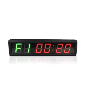 Gym Crossfit Uhr Big LED Intervall Timer Fitness Wand Gym Digital Stoppuhr - Bild 1 von 12
