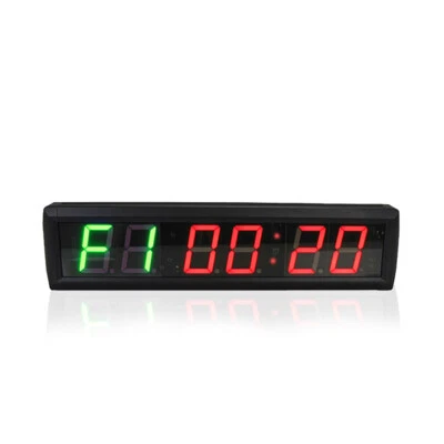 Gym Crossfit Clock Big LED Interval Timer Fitness Wall Gym Digital Stopwatch  - Image 1 of 4