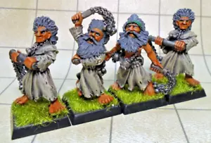 Warhammer Empire Flagellants (x4) Painted Metal - Marauder Miniatures (Grey) - Picture 1 of 4