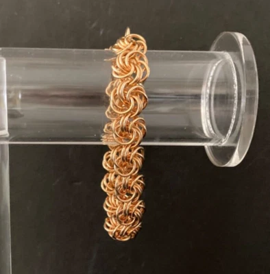 Erwin Pearl Love Knot Bracelet/Gold Tone Over Brass/7 1/2 Inches/NEVER WORN! - Image 1 of 3