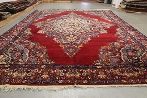 Antik handgeknüpfter alte Perser Teppich 440 x 306 cm top zustand - Bild 1 von 7