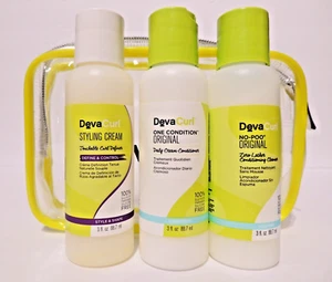 DevaCurl DEFINE CONTROL Styling Cream & NO-POO SHAMPOO & CONDITIONERNIB - Picture 1 of 7