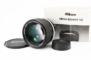[ MINT w/ cap ] Nikon Ai-s Ais Nikkor 85mm F1.4 Portrait MF Lens From JAPAN