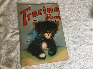 1946 Saalfield Pub Co. #2527 “Tracing Book” RARE IMPOSSIBLE FIND - Picture 1 of 12