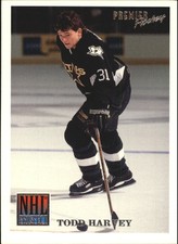 1994-95 Topps/OPC Premier Stars Hockey Card #473 Todd Harvey